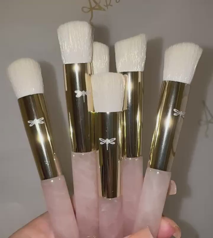 Rose Quartz Foundation Brush